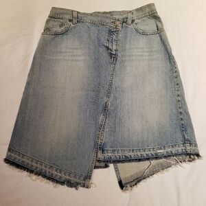 Sisley denim skirt size 6